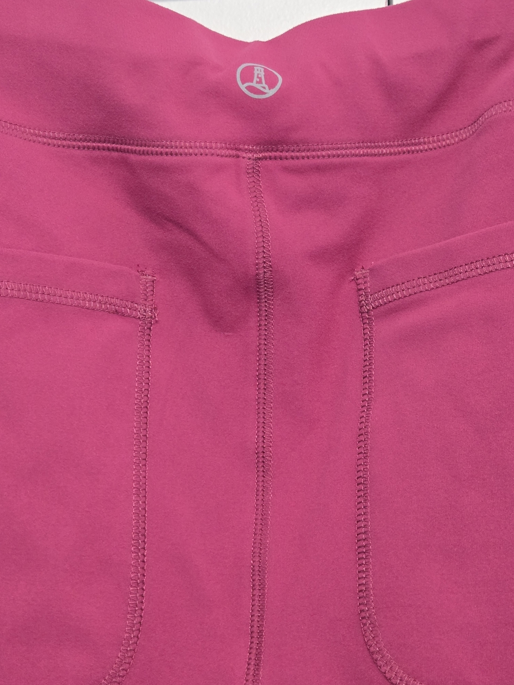 Lands' End Active Shorts Womens 14-16 Pink Pull On Athleisure Pockets - Picture 6 of 6